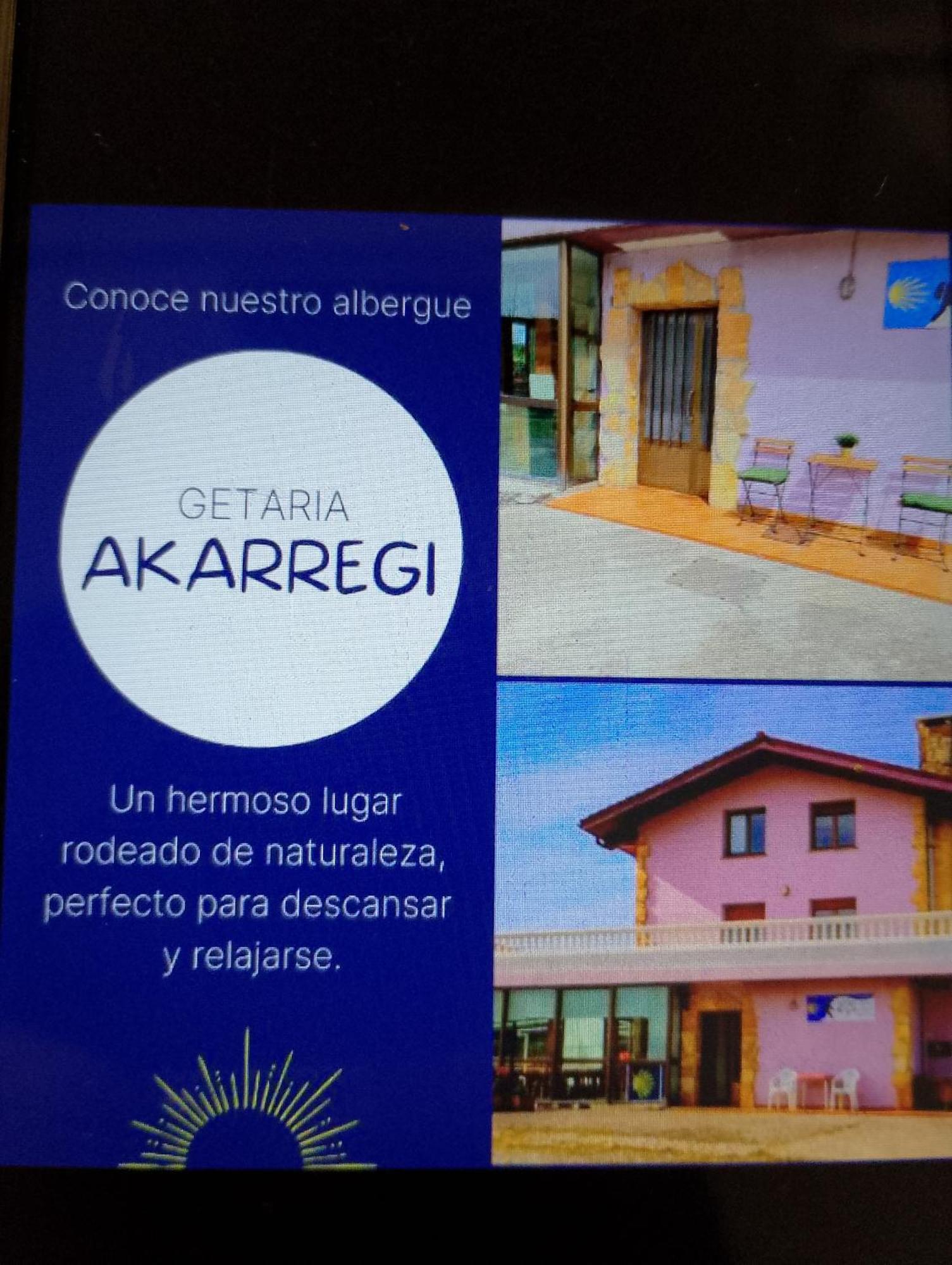 Akarregi-Kanpaia Albergue De Peregrinos Getaria Exterior photo